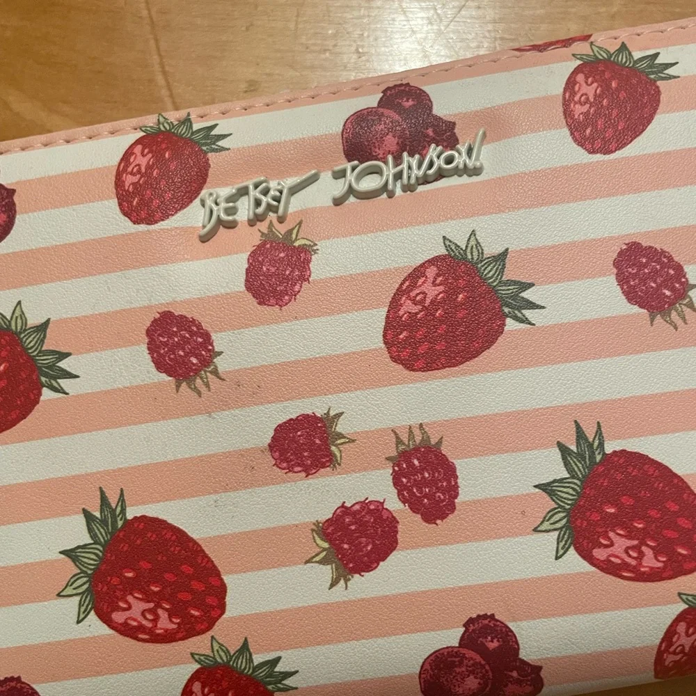 Betsey Johnson playful strawberry